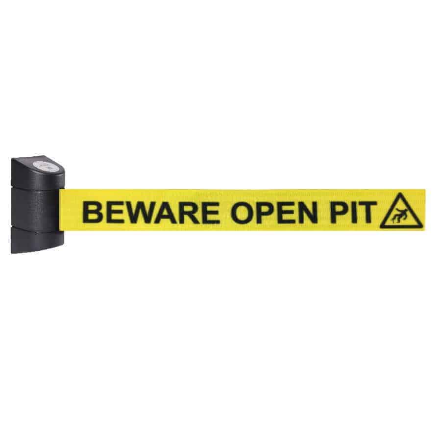 Wall-Line Pro Extra 6.1m Magnetic-Mounted Retractable Belt Barrier