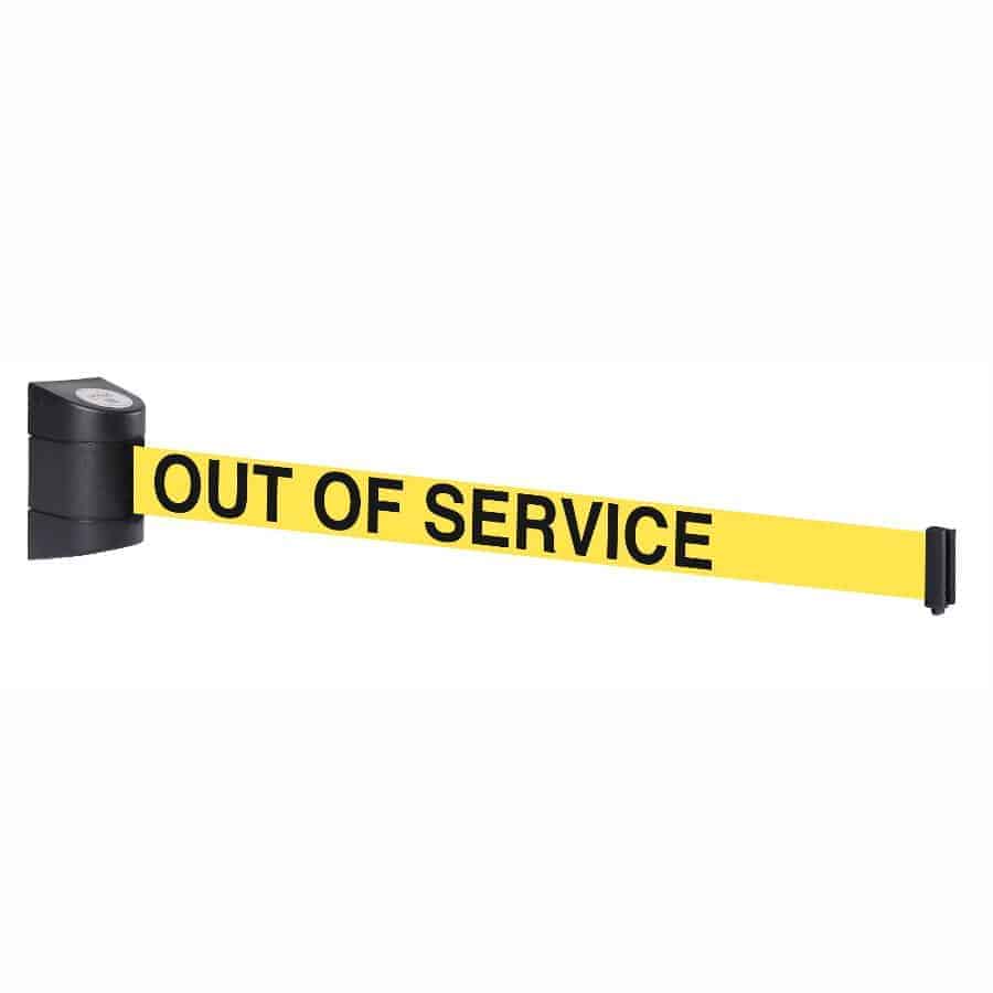Wall-Line Pro Extra 7.6m Clamp-Mounted Retractable Belt Barrier