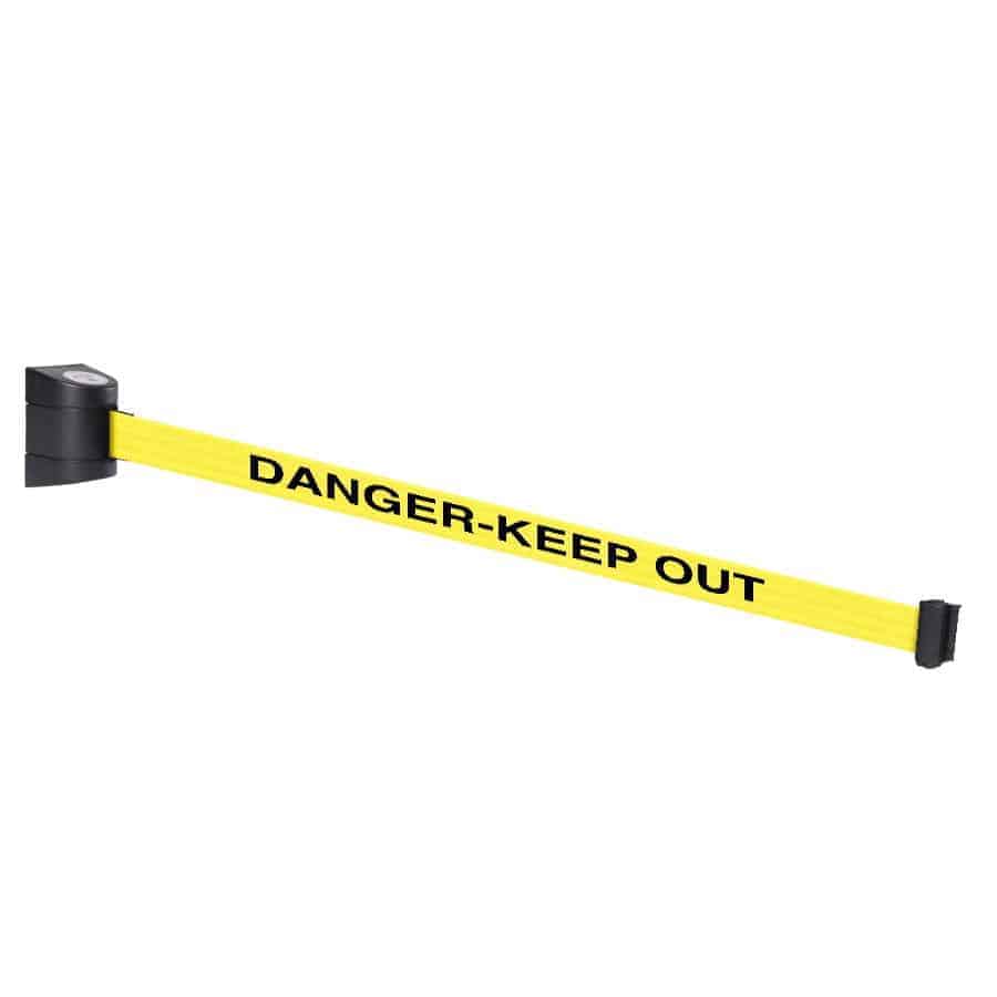Wall-Line Pro Extra 7.6m Clamp-Mounted Retractable Belt Barrier